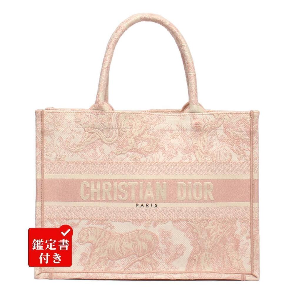 Dior Tote Christian de Toile Book Jouy Bag - Picture 2 of 6
